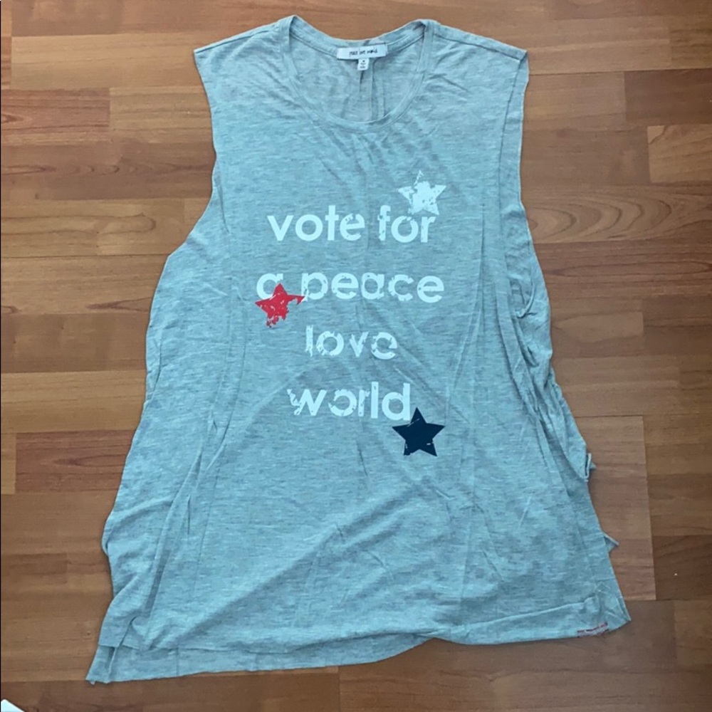 NWOT • Love Peace World • Medium shirt